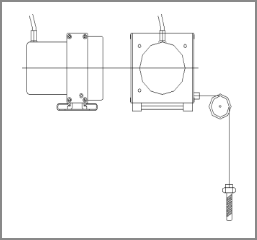 拉繩位移(yí)傳感(gǎn)器安裝需(xū)要注意圖(tú)示 拉繩位移傳感器安裝需要注意圖示